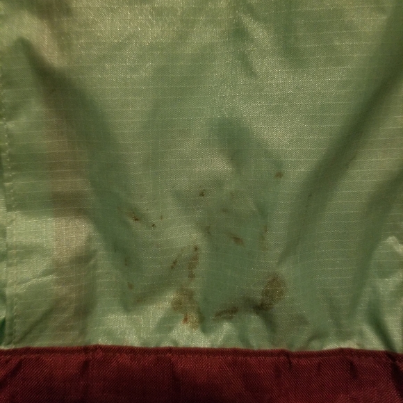 Patagonia Teal and Burgundy Backpack with Orange Accents - Picture 4 of 4